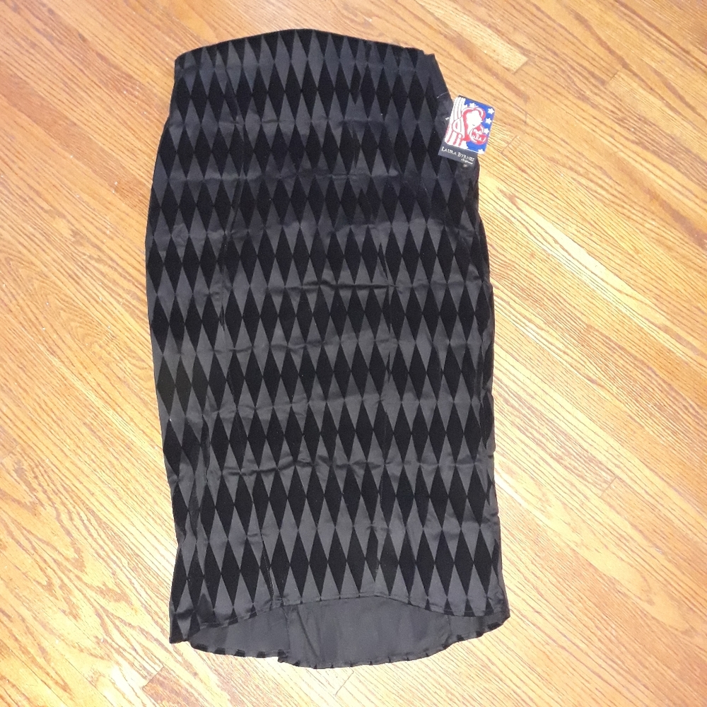 PUG wiggle skirt Laura Burns Collection